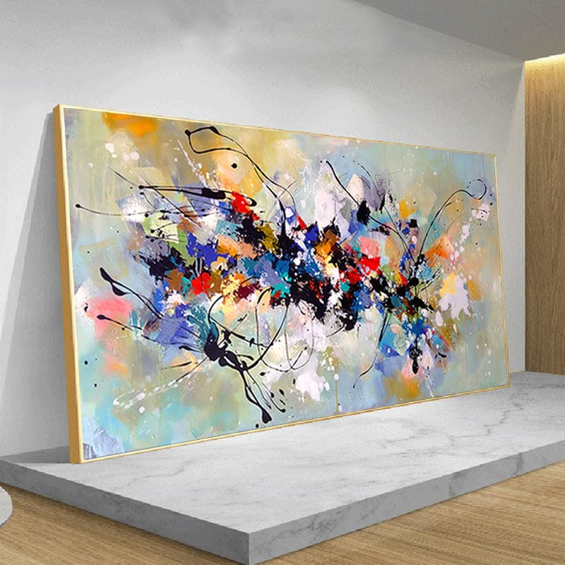 ABSTRACT EXPLOSION CANVAS