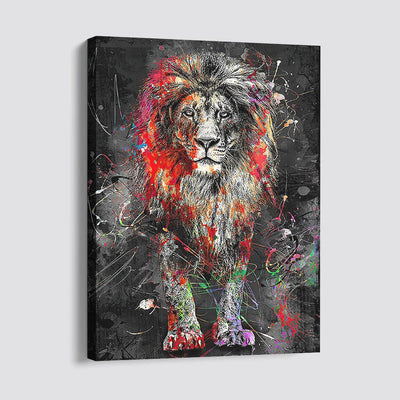 THE FOURTH LION CANVAS