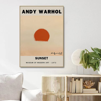 ANDY WARHOL SUNSET