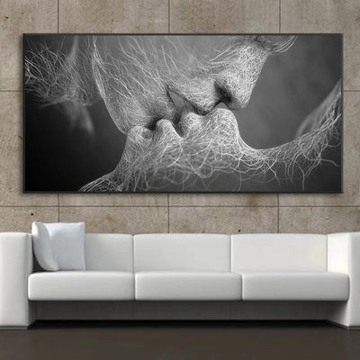 LOVERS LEFT ALONE CANVAS