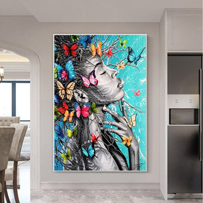 BUTTERFLY GIRL CANVAS